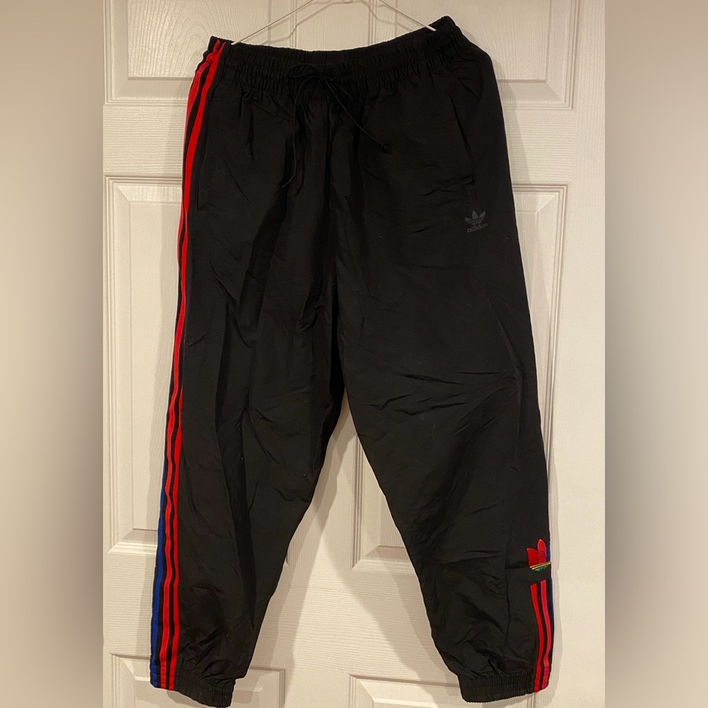 Adidas Originals Black Multicolor Track Pants